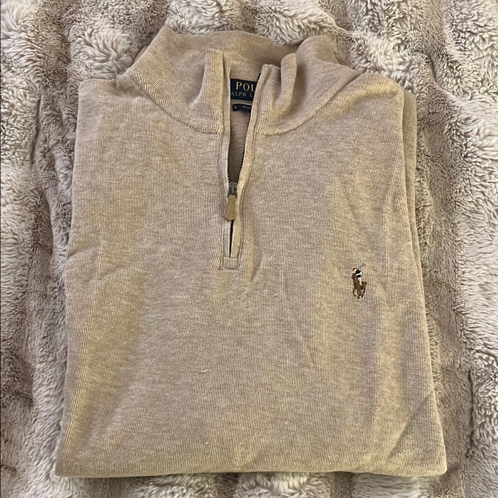 Polo by Ralph Lauren Men's Tan Sweater